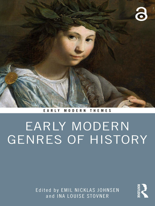 Title details for Early Modern Genres of History by Emil Nicklas Johnsen - Available